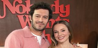 Adam Brody and Kristen Bell show off undeniable chemistry as they support Netflix's Nobody Wants This in LA