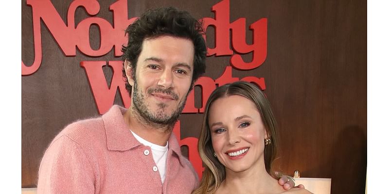 Adam Brody and Kristen Bell show off undeniable chemistry as they support Netflix's Nobody Wants This in LA