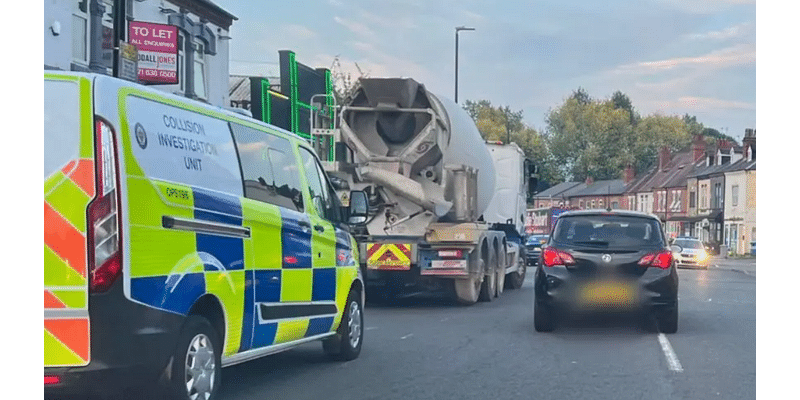 Man dies after being hit by lorry