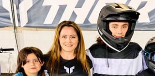 Jenelle Evans seen on rare outing with son Jace, 15, as Teen Mom star treats kids to motocross at new home in Las Vegas... after separating from husband