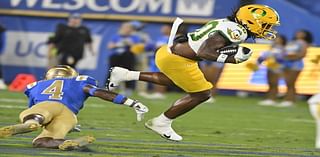 No. 8 Oregon rolls past UCLA for first Big Ten win in school history