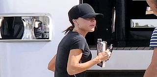 Victoria Beckham and shirtless husband David share similar taste in books as they read chilling thrillers by same author while soaking up the sun on their £16M superyacht in Miami