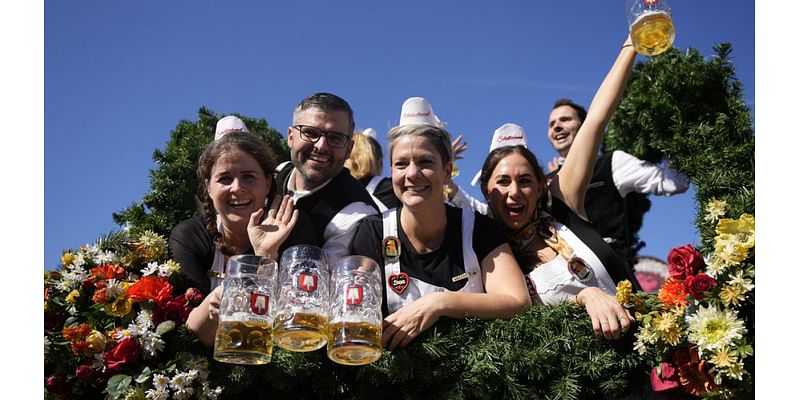 'Great German tradition': Thousands pour into Oktoberfest to celebrate the best of beer