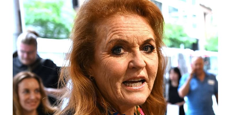 Sarah Ferguson, 65, flaunts her trim pins as she signs copies of hew new book A Woman of Intrigue in Sydney