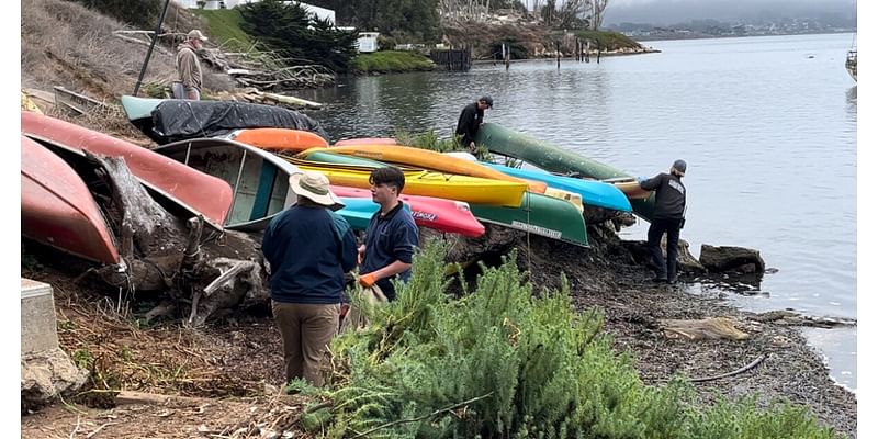 Volunteers participated in the Creeks to Coast Cleanup at Bayshore Bluffs Park