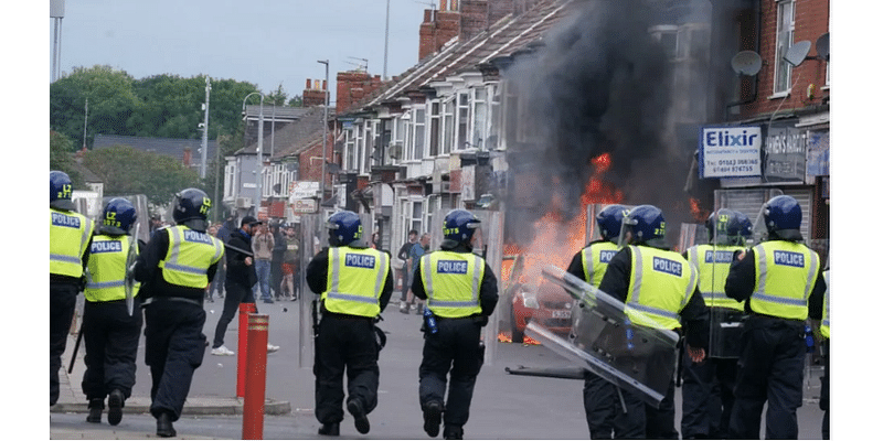 Twenty in court charged over riot