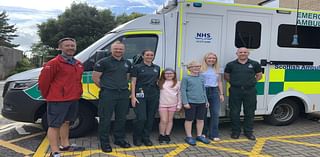 Siblings earn recognition from ambulance service for saving mother’s life