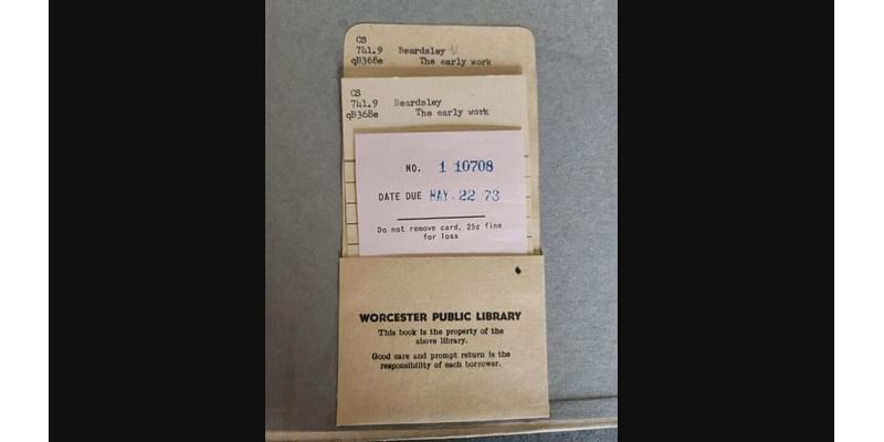 Library book from 1899 returned to Massachusetts library 51 years late