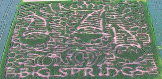 Big Springs' sprawling, gnome-laden corn maze is open for the season