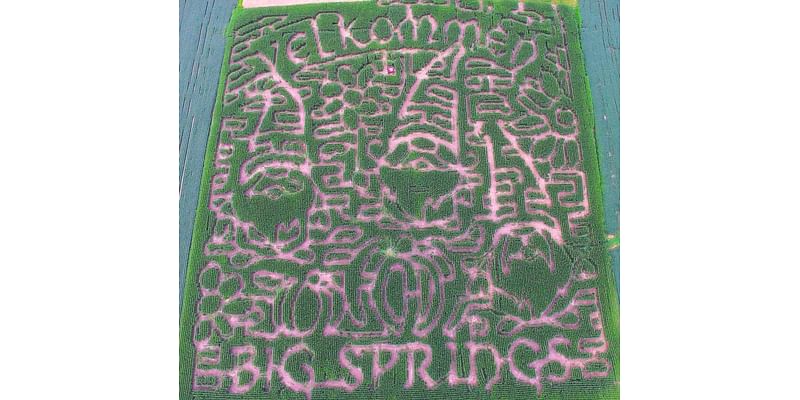 Big Springs' sprawling, gnome-laden corn maze is open for the season