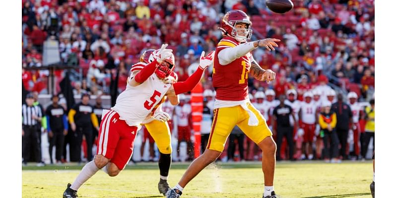 Jayden Maiava passes for 3 TDs, runs for another in debut start to lead USC past Nebraska, 28-20