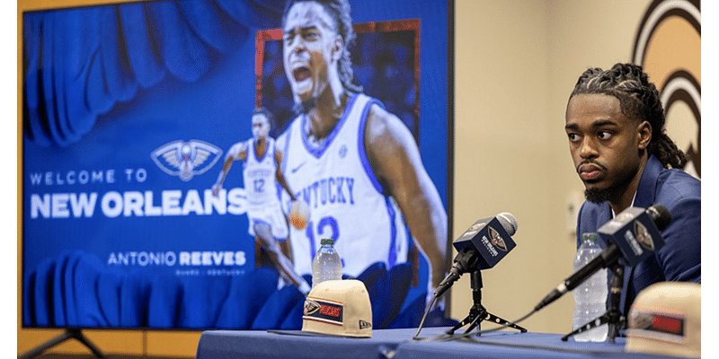 Antonio Reeves plans to bring 'natural' shooting to Pelicans: "He's a marksman"