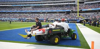 Chiefs WR Rashee Rice leaves field on cart with injury after collision with Patrick Mahomes