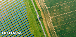 panel solar farm near Rotherham