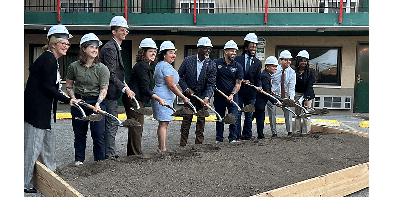 City officials break ground at site of new transitional housing in Lincoln Square