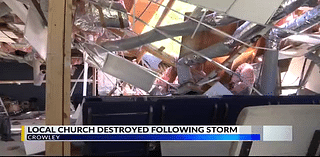 Crowley church destroyed by Wednesday morning storm