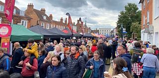 Food, glorious food as thousands gather for Farnham festival