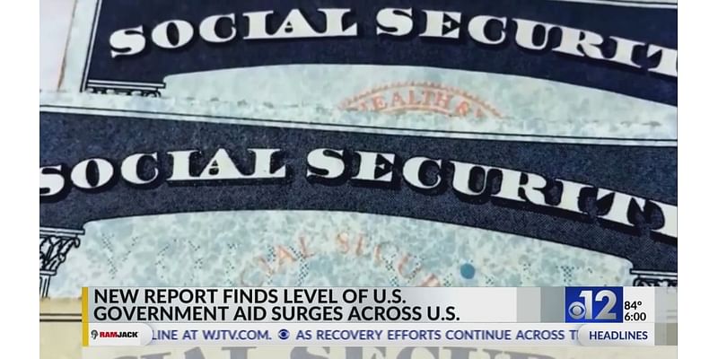 Level of US government aid surges across country: report