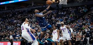 Edwards scores 31 as Wolves beat Embiid-less 76ers 112-99