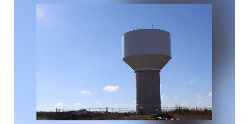 Topeka’s new 1-million gallon water storage tank