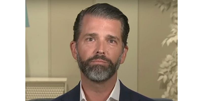 Donald Trump Jr boasts his dad knows McDonald’s menu better than Harris ever did