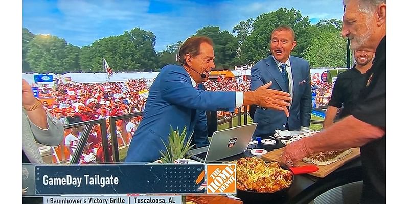 Baumhower feeds ‘GameDay,’ has special treat for Nick Saban