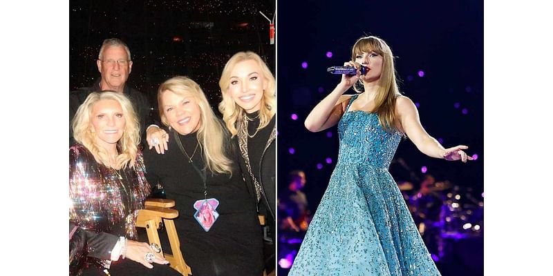 Kansas City Chiefs Owner's Wife Tavia Hunt Poses with Taylor Swift's Mom and Dad at Eras Tour in Toronto