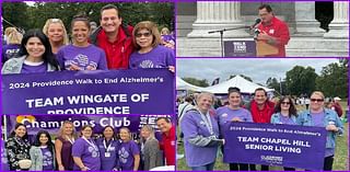 Over $200,000 raised at Walk to End Alzheimer’s in Providence