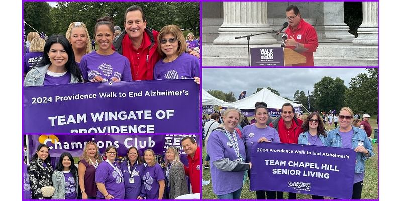 Over $200,000 raised at Walk to End Alzheimer’s in Providence