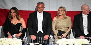 RFK Jr and wife Cheryl Hines' tense exchange as they put on united front at Al Smith charity dinner