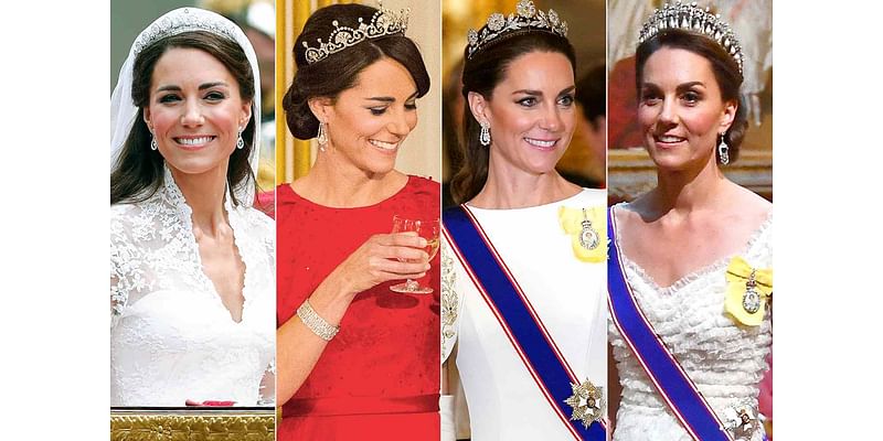 Kate Middleton Has Only Worn Four Different Tiaras in Her 13 Years as a Working Royal: Learn More About Each Sparkler