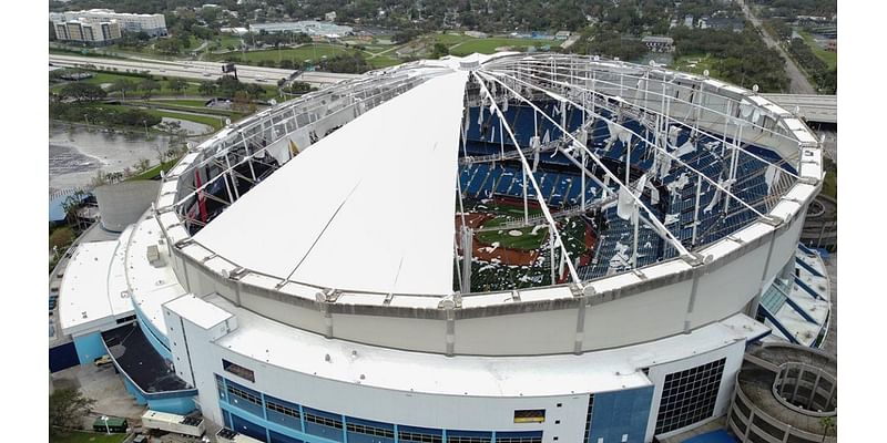 Tropicana Field repair costs could top $55 million after Hurricane Milton damage, according to report