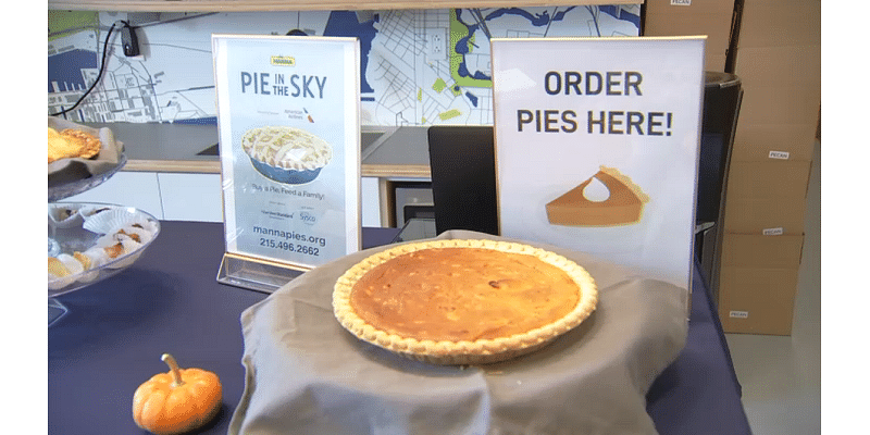 MANNA’s Pie in the Sky fundraiser underway ahead of Thanksgiving – NBC10 Philadelphia