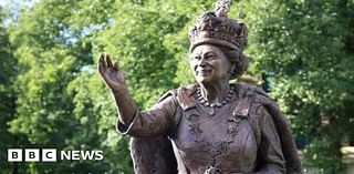 Queen Elizabeth II Platinum Jubilee statue unveiled in Andover