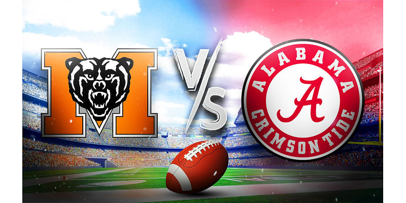 Mercer vs. Alabama prediction, pick, odds, spread for CFB Week 12 2024