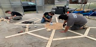 Reeds Spring High School students engineer rotating stage