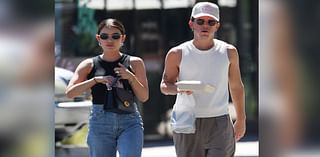Rob Lowe's son John, 28, looks just like his famous dad during outing with Lucy Hale as pair spark dating rumors
