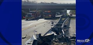 Rollover crash blocks Highway 501 near overpass in Aynor; 1 person taken to hospital