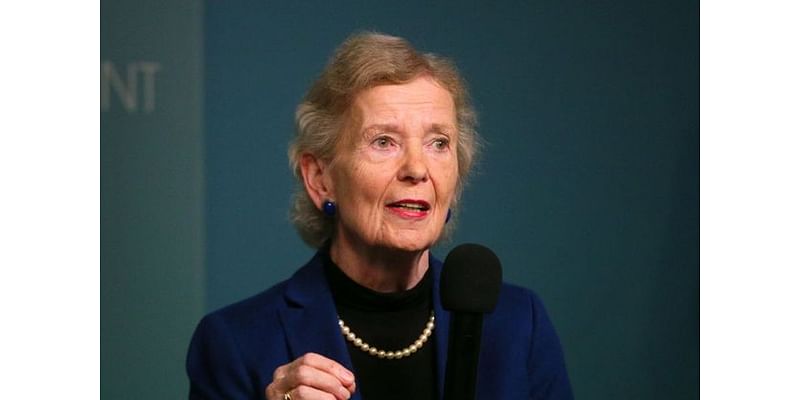 Former President Mary Robinson calls for US to stop providing weapons to Israel