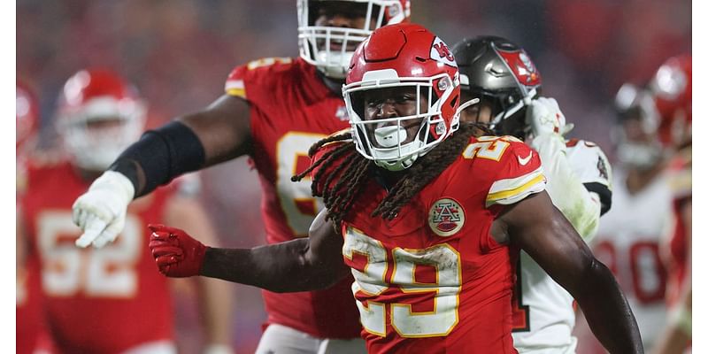 Chiefs-Broncos Thursday injury report: Kareem Hunt, George Karlafits upgraded