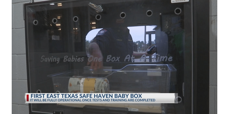 First Safe Haven Baby Box installed in East Texas