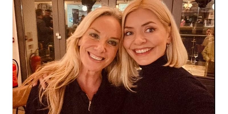 Holly Willoughby supports her real friend Tamzin Outhwaite at her play as ex pal Phillip Schofield parties with daughter after 'mocking' co-star in his new show Cast Away