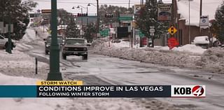 Conditions improve in Las Vegas following winter storm