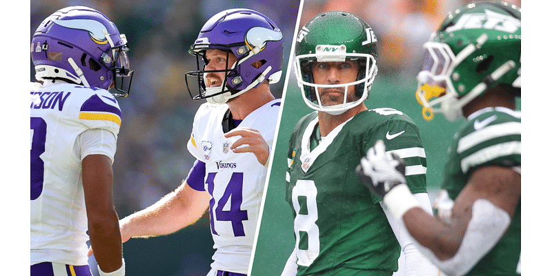 NFL Week 4 Sunday winners and losers: Vikings keep it up, Jets quiet down