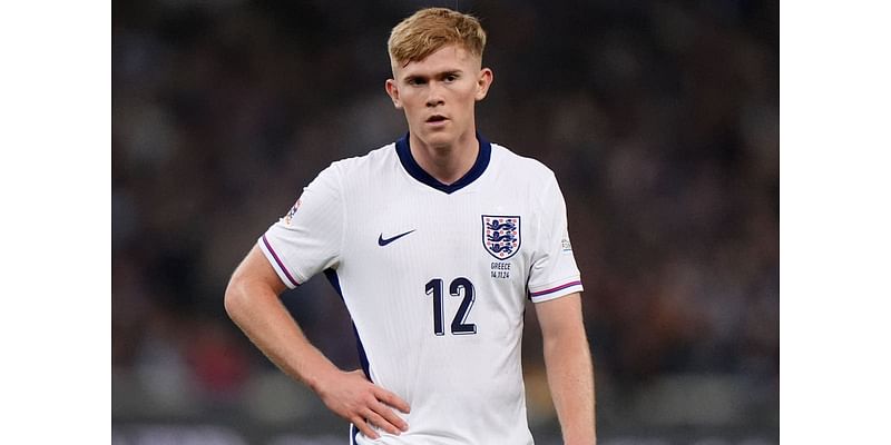 Lewis Hall: England debut still sinking in after shock at coming on in Greece