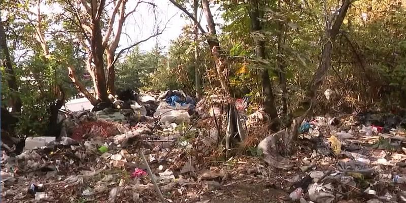 Woman’s body found stuffed in suitcase in trash pile near homeless camp