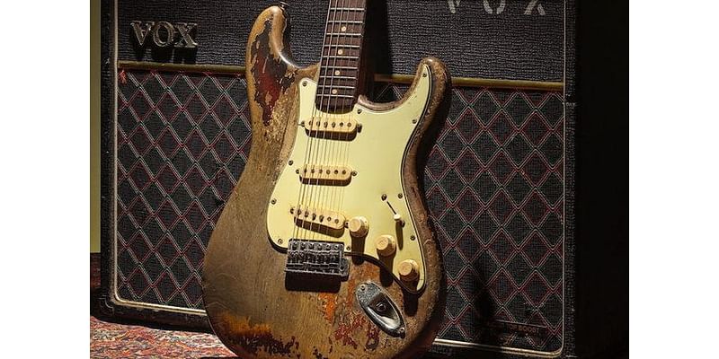 Rory Gallagher’s €1M guitar to go to auction in London amid bid to save ‘national treasure’ for Ireland