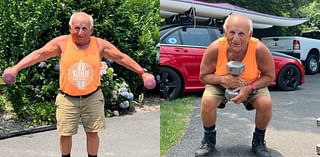 A man who started CrossFit in his 80s now does 100 push-ups a day