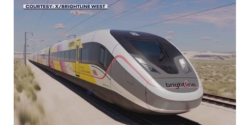 Las Vegas-to-California bullet train project gets $3 billion federal grant