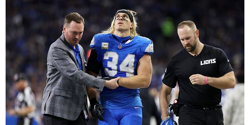 Detroit Lions place Alex Anzalone on IR, sign veteran LB to practice squad